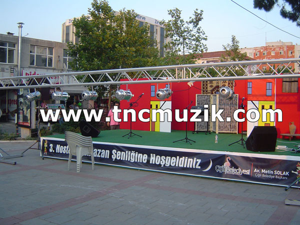 sahne ,platform,podyum kiralama hizmeti izmir karyaka