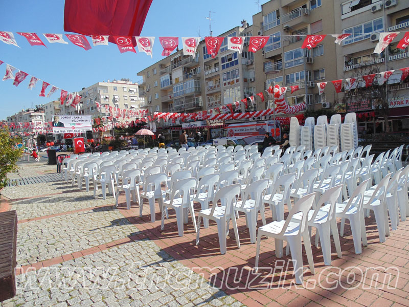 sandalye kiralama hizmeti izmir